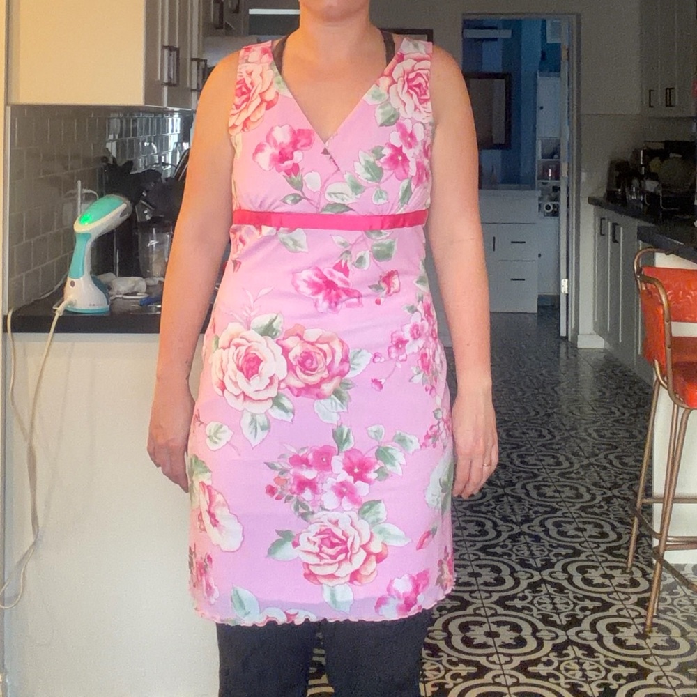 Y2K Floral Pink mini dress - Picture 10 of 15